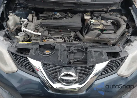 2016 Nissan Rogue Sv из США, поврежденный, VIN KNMAT2MV0GP647898